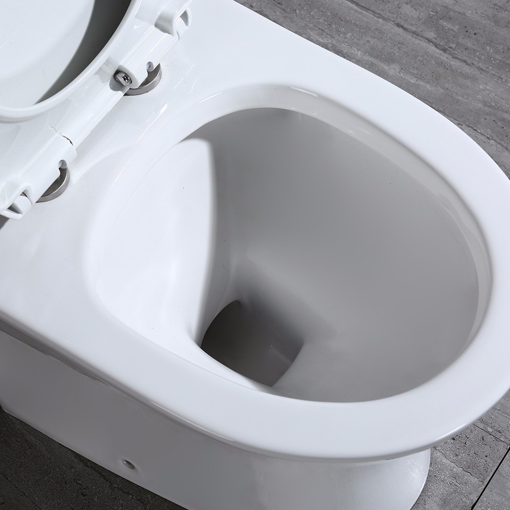  WOODBRIDGEBath T-0031 WOODBRIDGE T-0031 Short Compact Tiny One Piece Toilet with Soft Closing Seat, Small Toilet_10891
