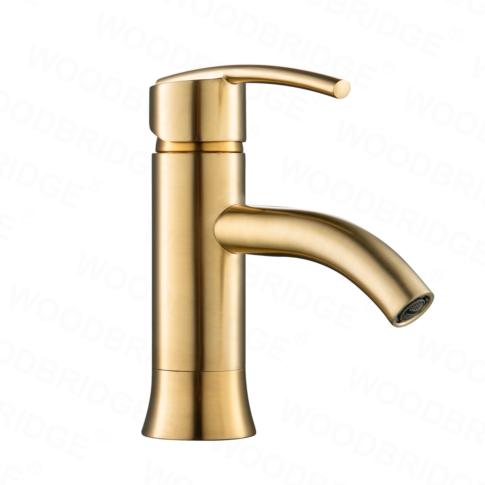  WOODBRIDGE WB201901BG Single Hole Single Handle Lavatory Faucet, Brushed Gold_6364