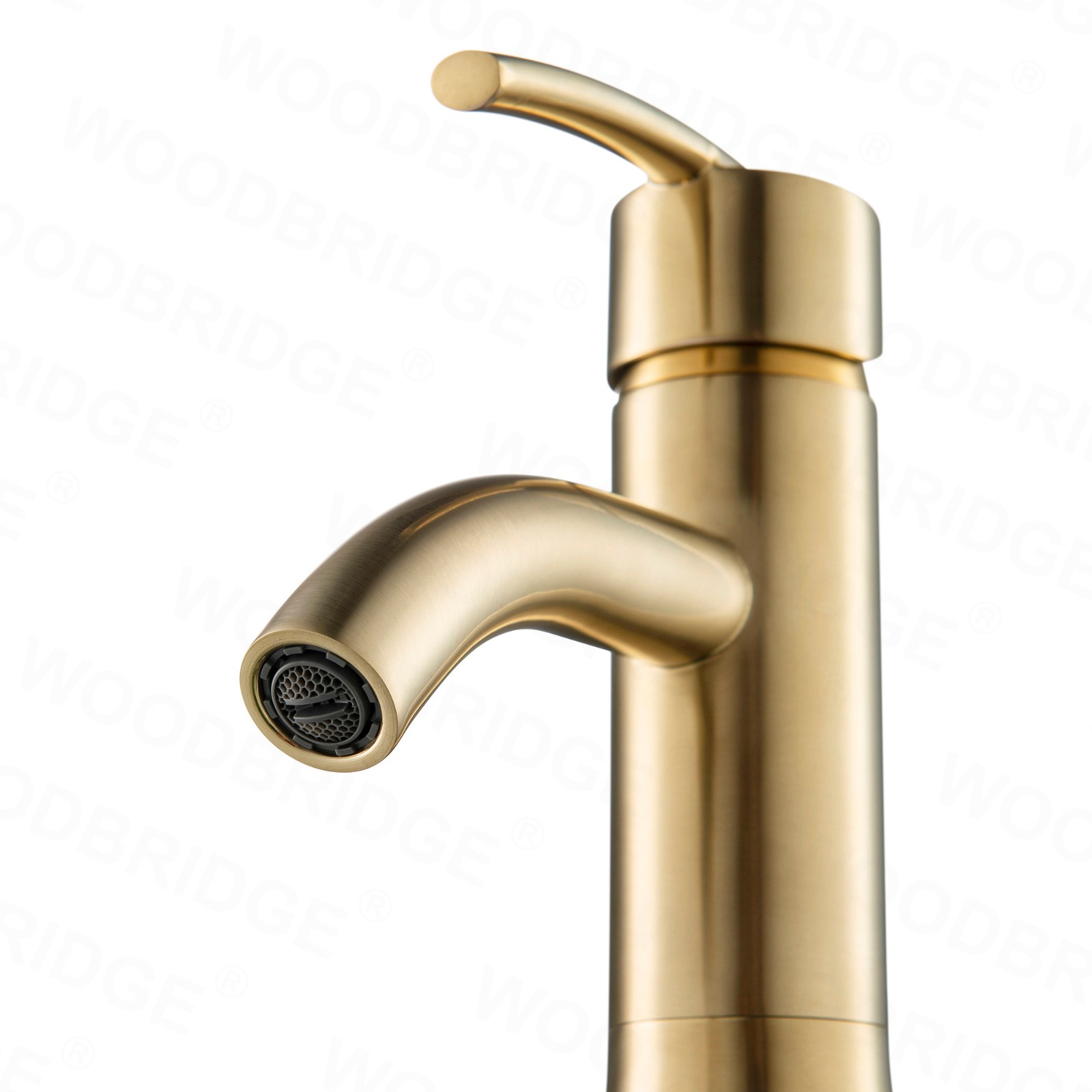  WOODBRIDGE WB201901BG Single Hole Single Handle Lavatory Faucet, Brushed Gold_6366
