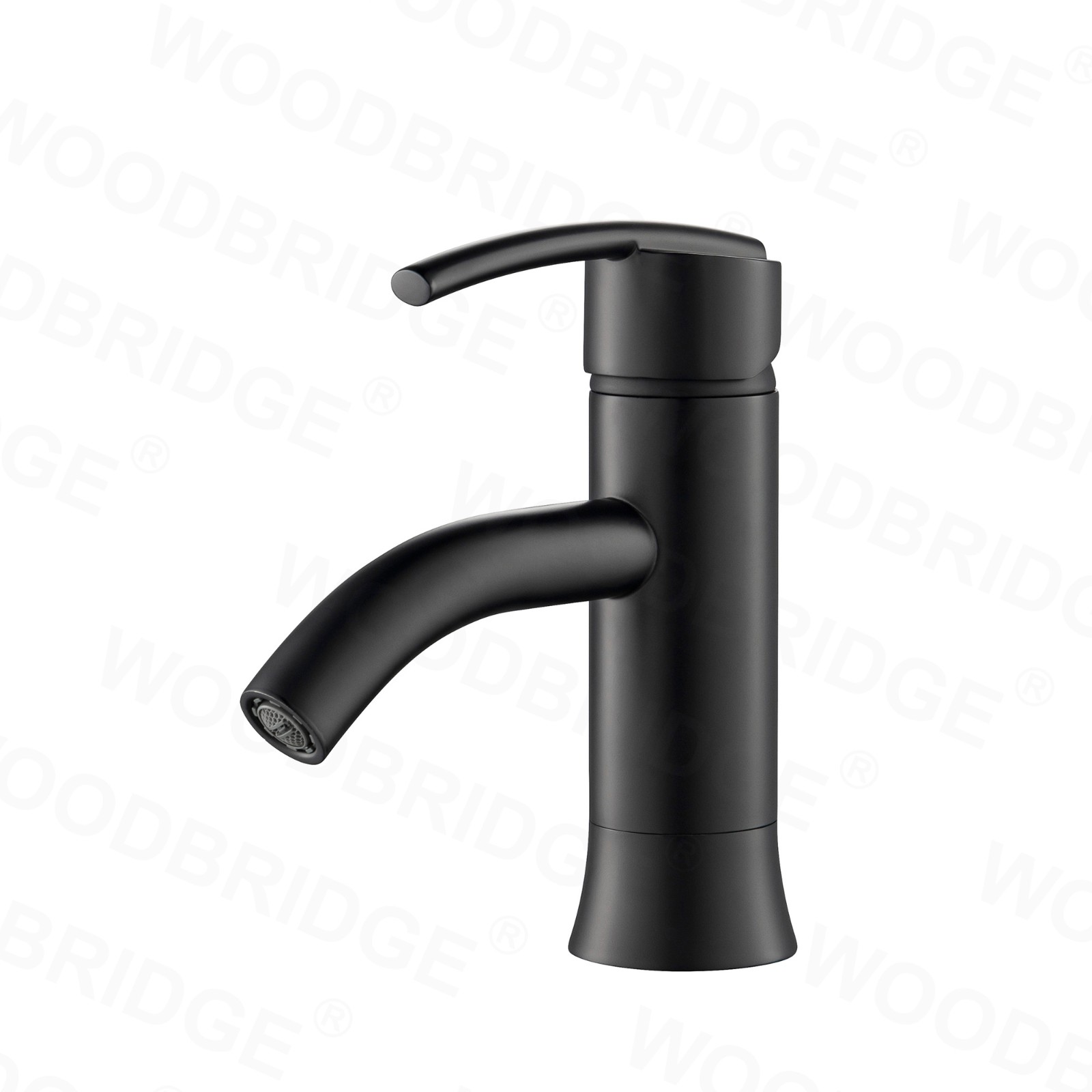  WOODBRIDGE WB201901BL Single Hole Single Handle Lavatory Faucet, Black_6351