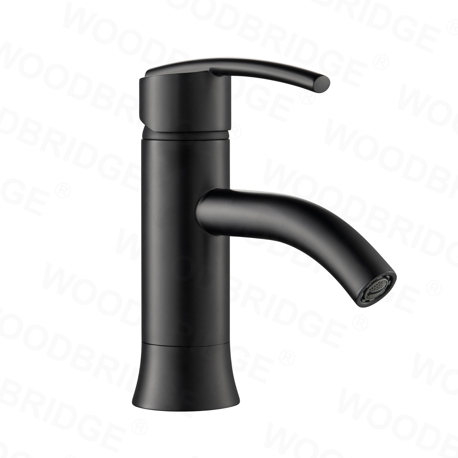  WOODBRIDGE WB201901BL Single Hole Single Handle Lavatory Faucet, Black_6353