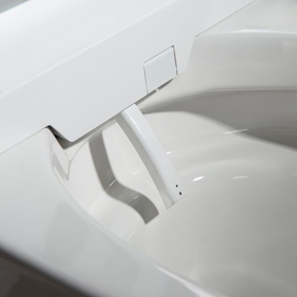  WOODBRIDGE B0980S Intelligent Smart Toilet, Massage Washing, Open & Close, Auto Flush,Heated Integrated Multi Function Remote Control, with Advance Bidet and Soft Closing Seat, White_5978