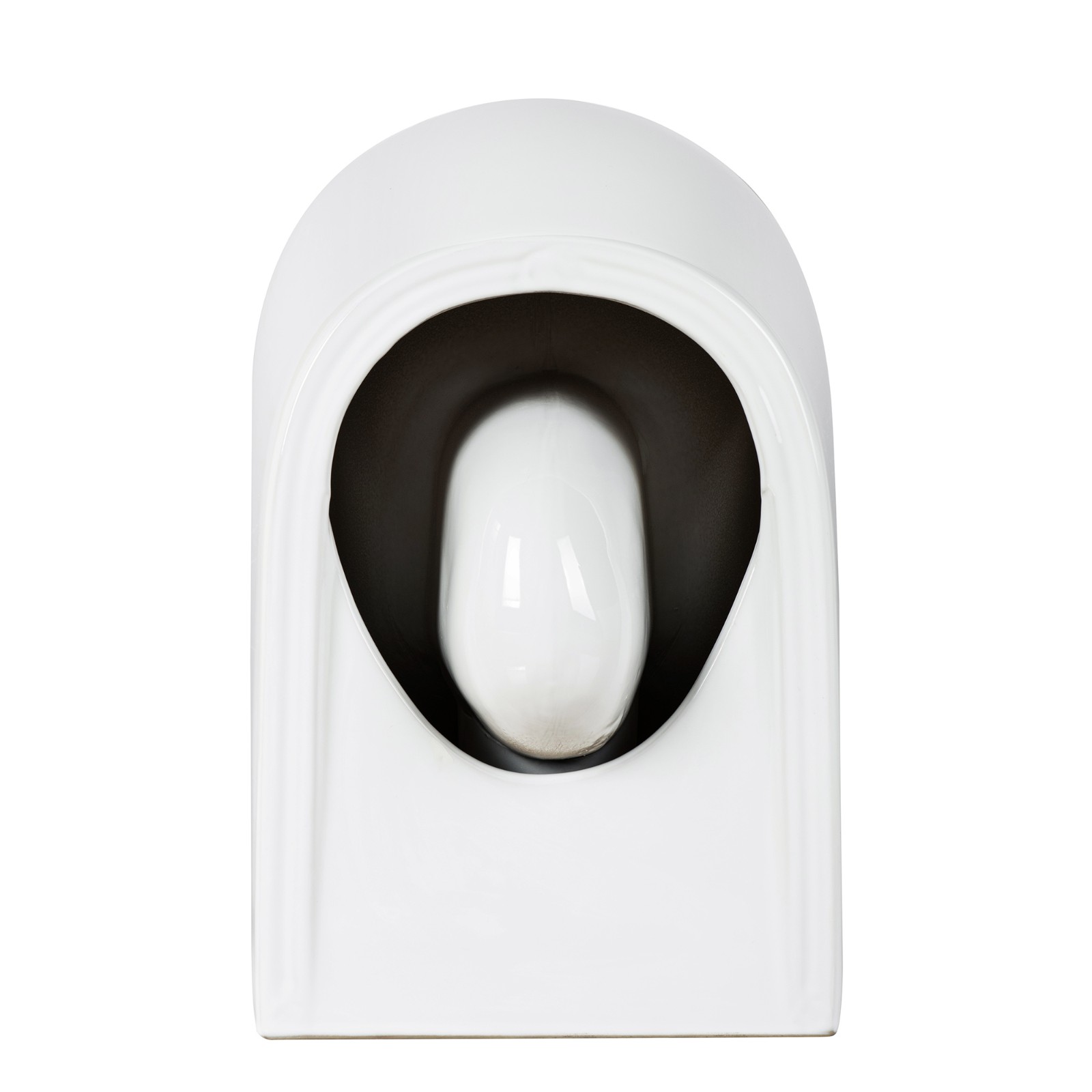  WOODBRIDGE Wall Hung 1.60 GPF/0.8 GPF Dual Flush Elongated Toilet Bowl in White, F0130_593
