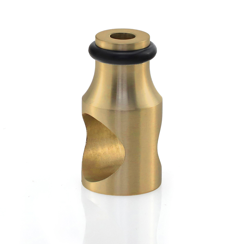  MBSDC-Brushed Gold Glass Door Stopper_13914