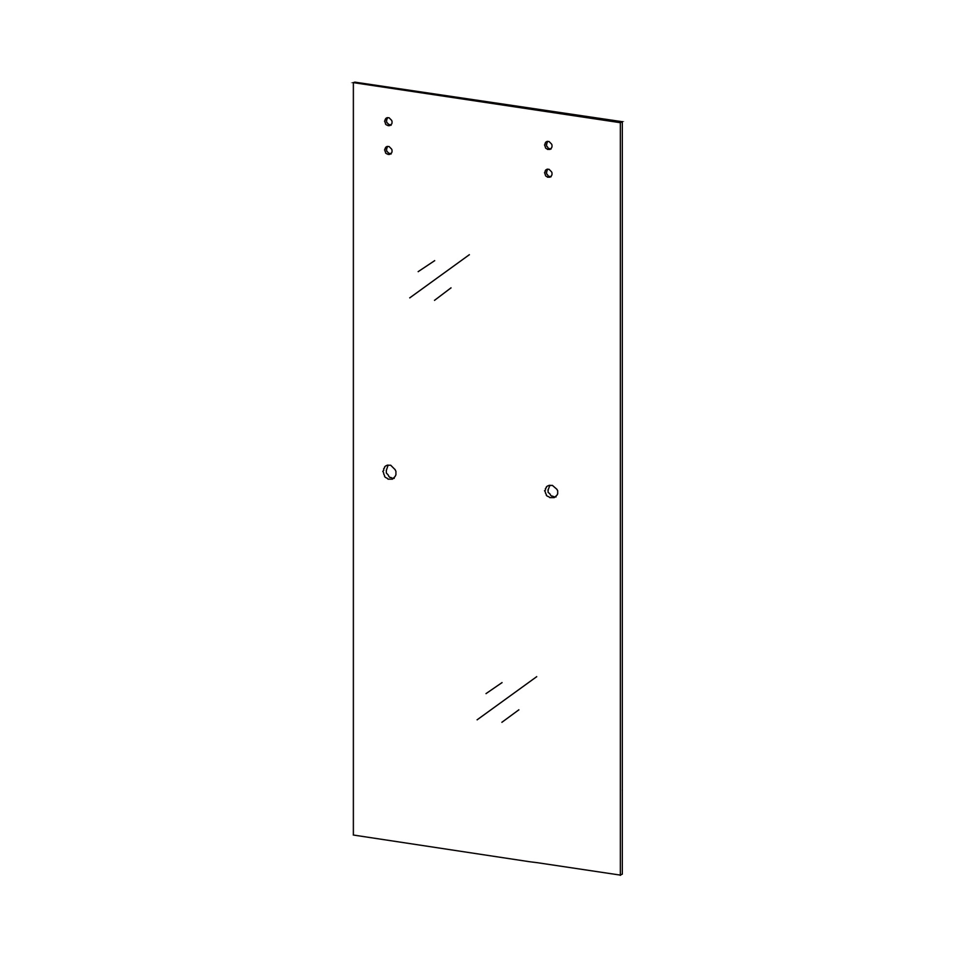 SDD6062 GLASS DOOR