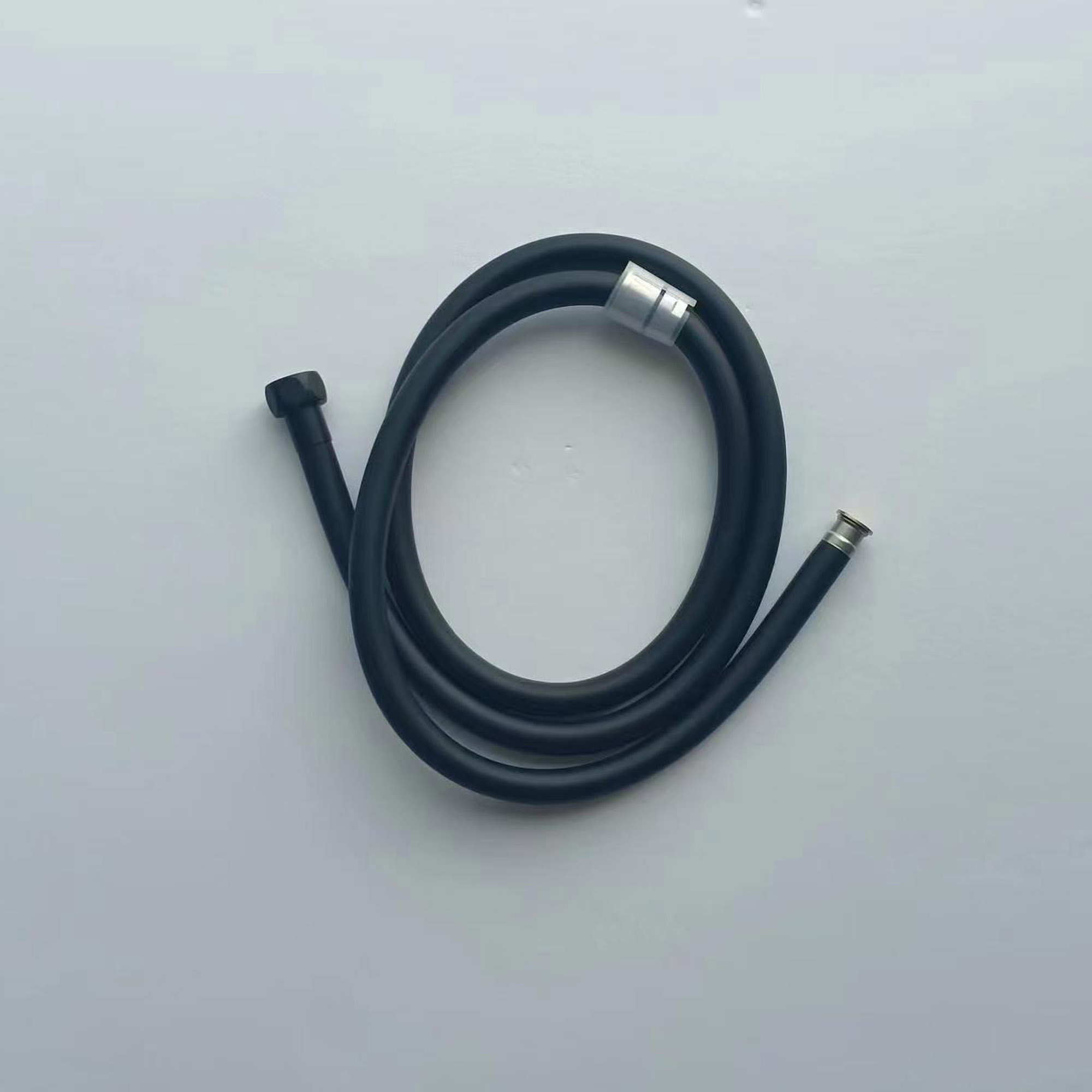 60-inch Black PVC Shower Hose