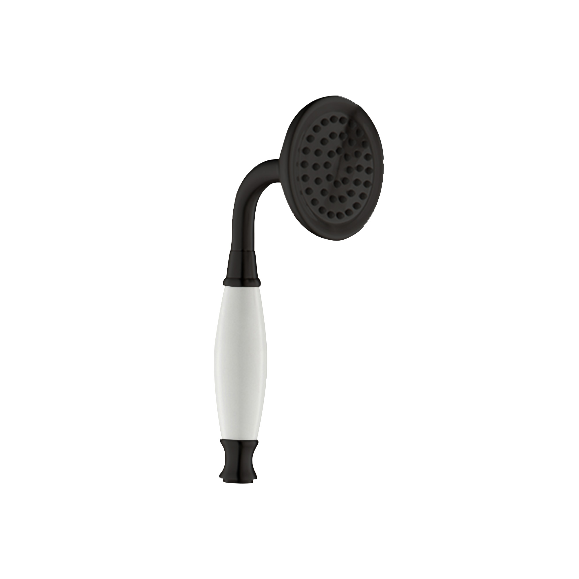 Matte Black Victoria Telephone Handheld Shower