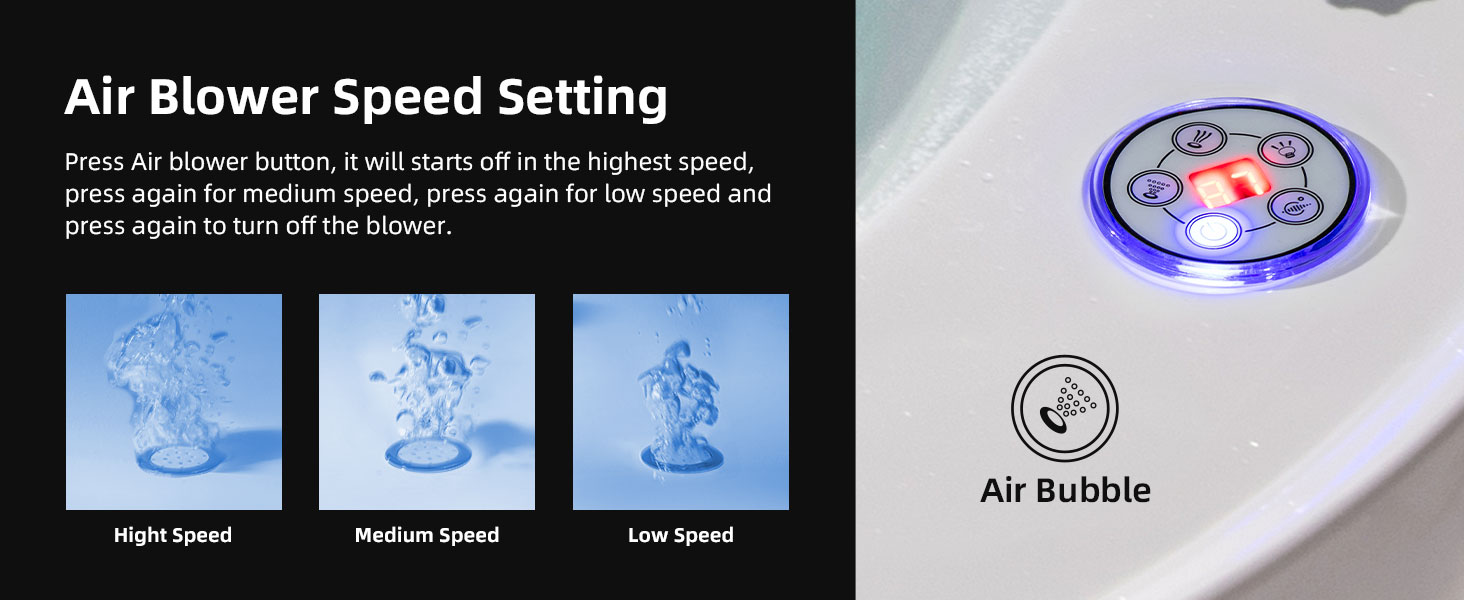 Air Blower Speed Setting