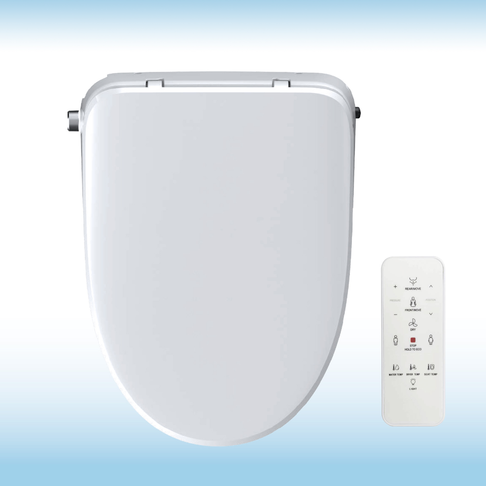 XIME DIB-2500 Electronic Bidet Toilet Seat - Luxury Elongated Spa Seat With Heater