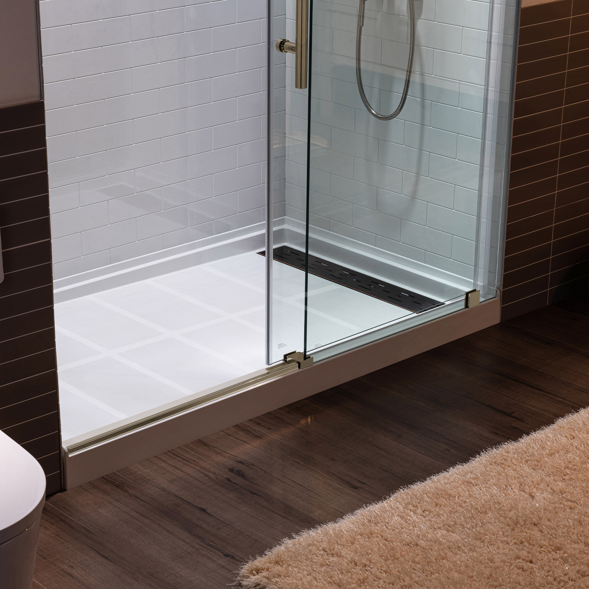 WOODBRIDGE Frameless Shower Doors 56-60