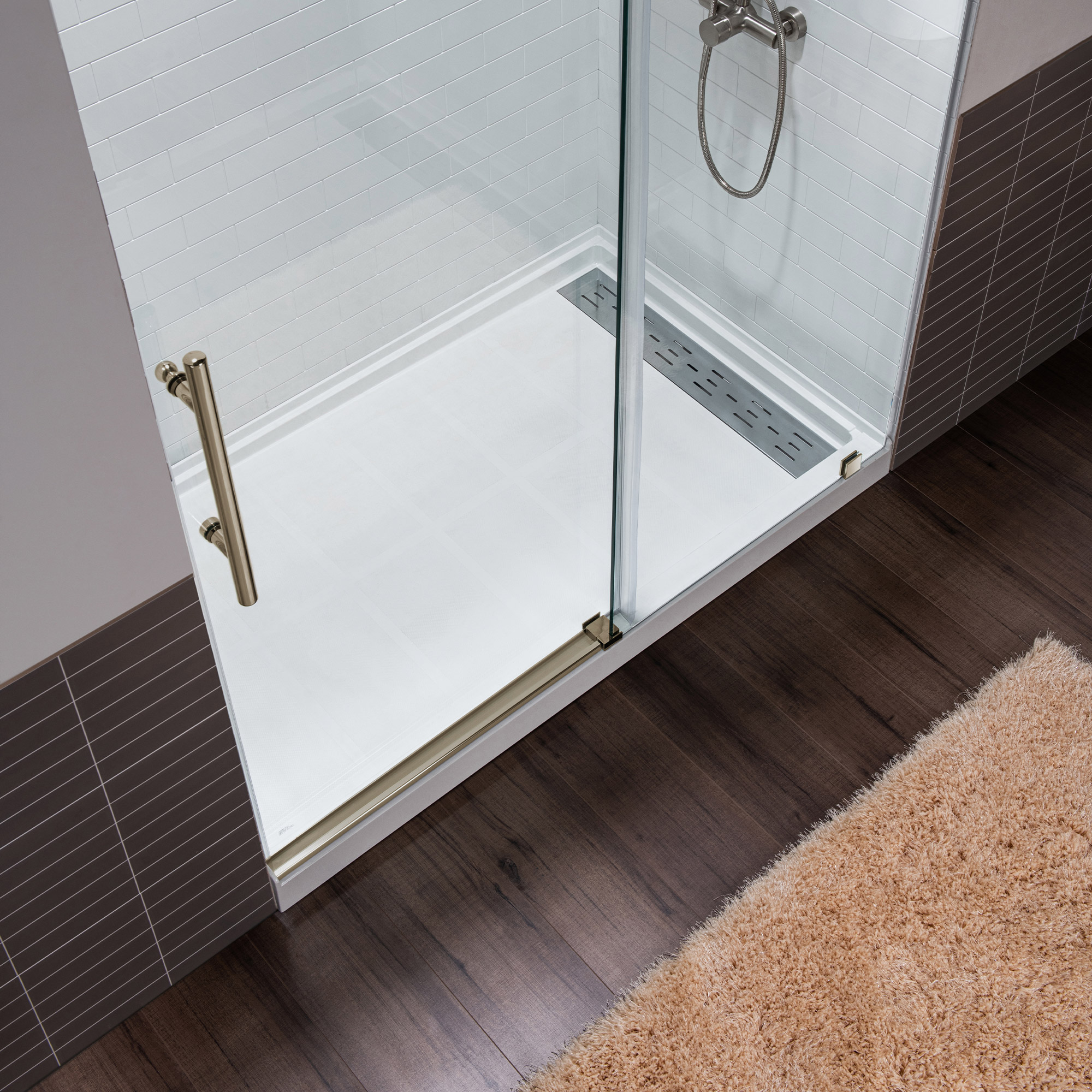  WOODBRIDGE Frameless Shower Doors 56-60