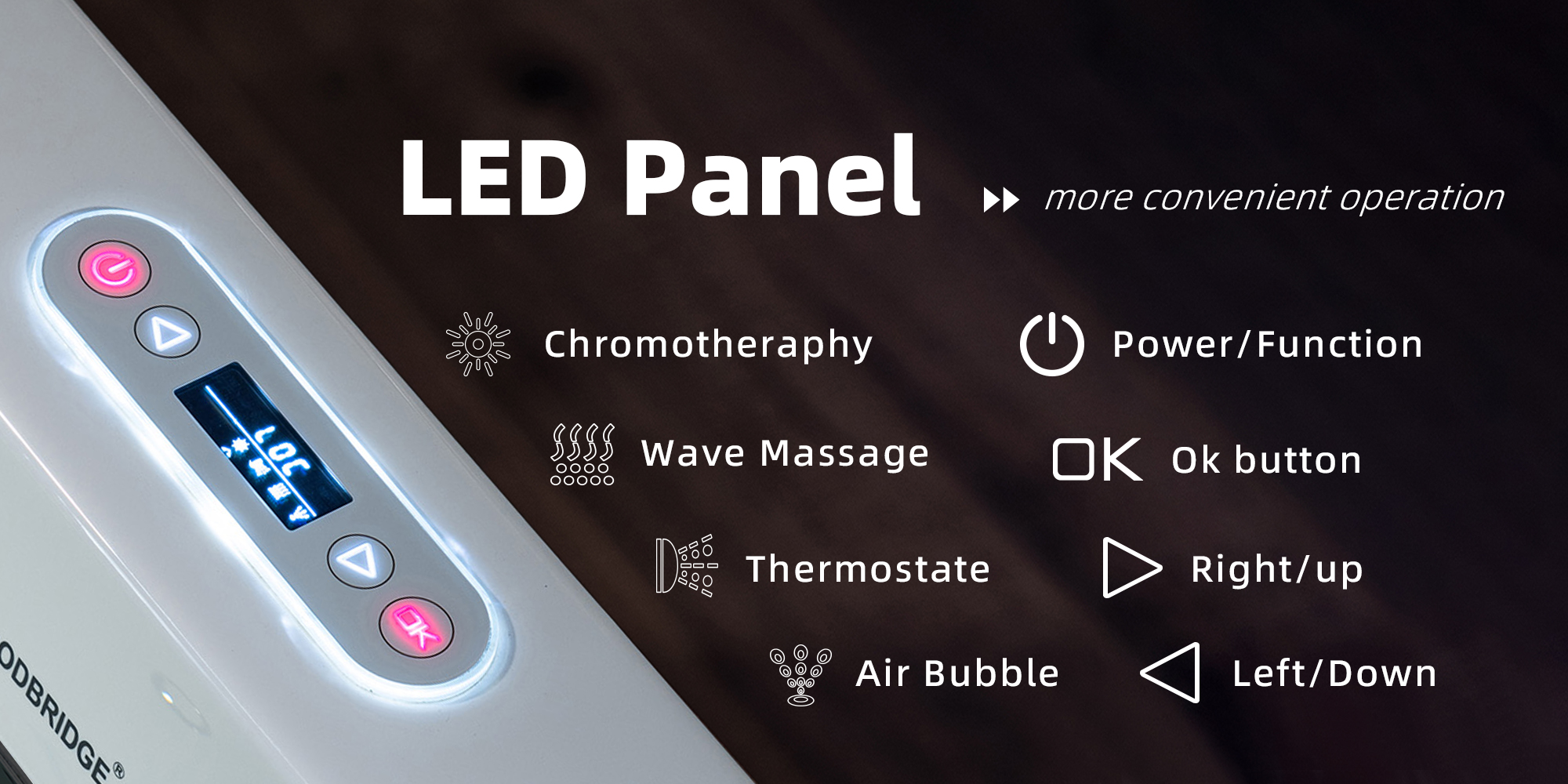 led