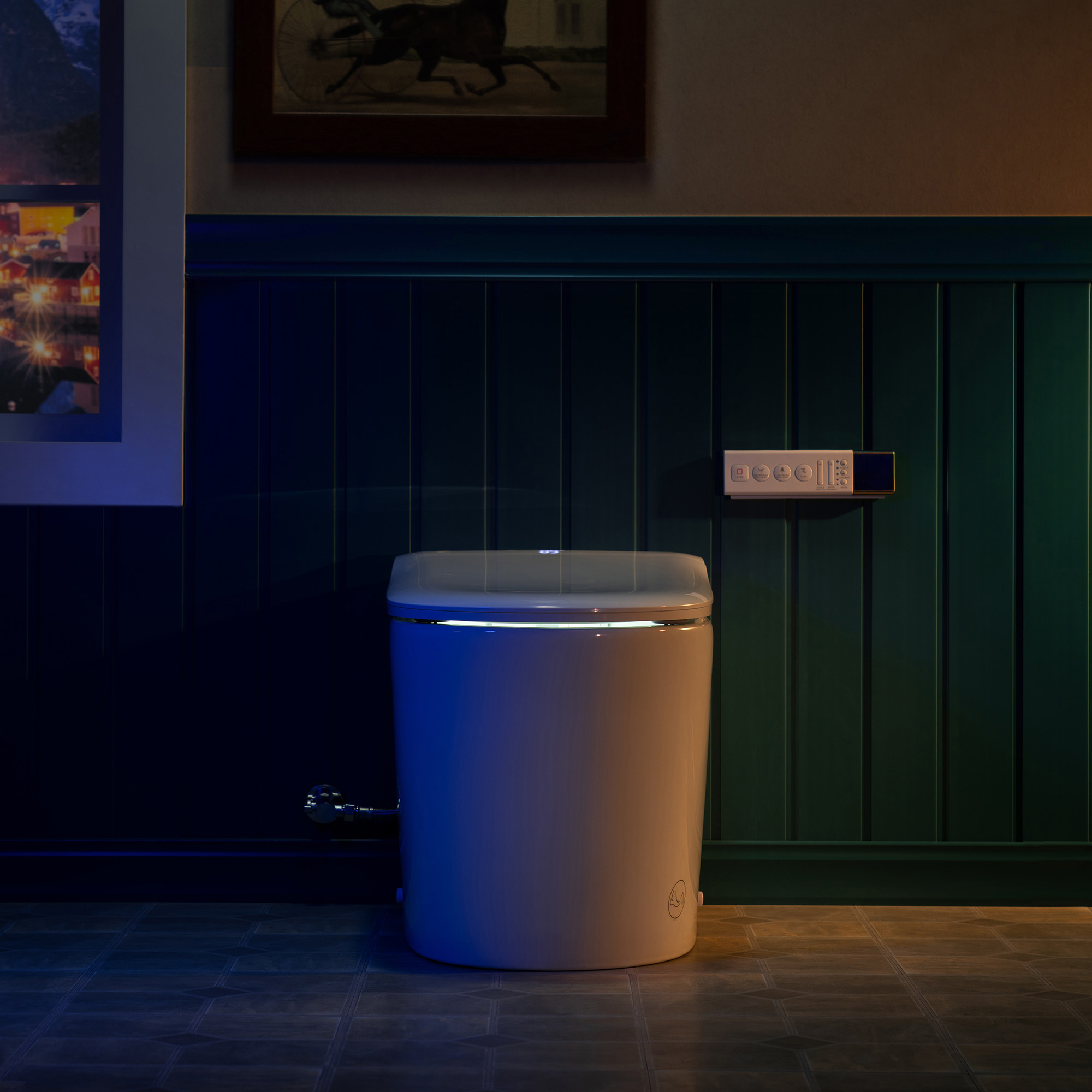  WOODBRIDGE GT071 Smart Toilet with Auto Open/Close Lid, Foot Sensor, Zero Pressure System, Fragrance System, UV Self-Cleaning Nozzle & Multi-Function Wash & Warm Air Dry – Perfect for Low Water Pressure Homes & Enhanced Hygiene_25509