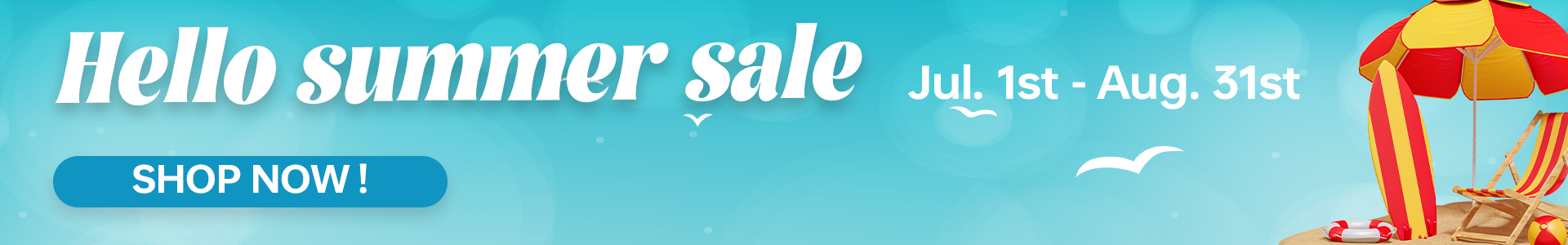 Summer Savings Are Live - Shop Now!
