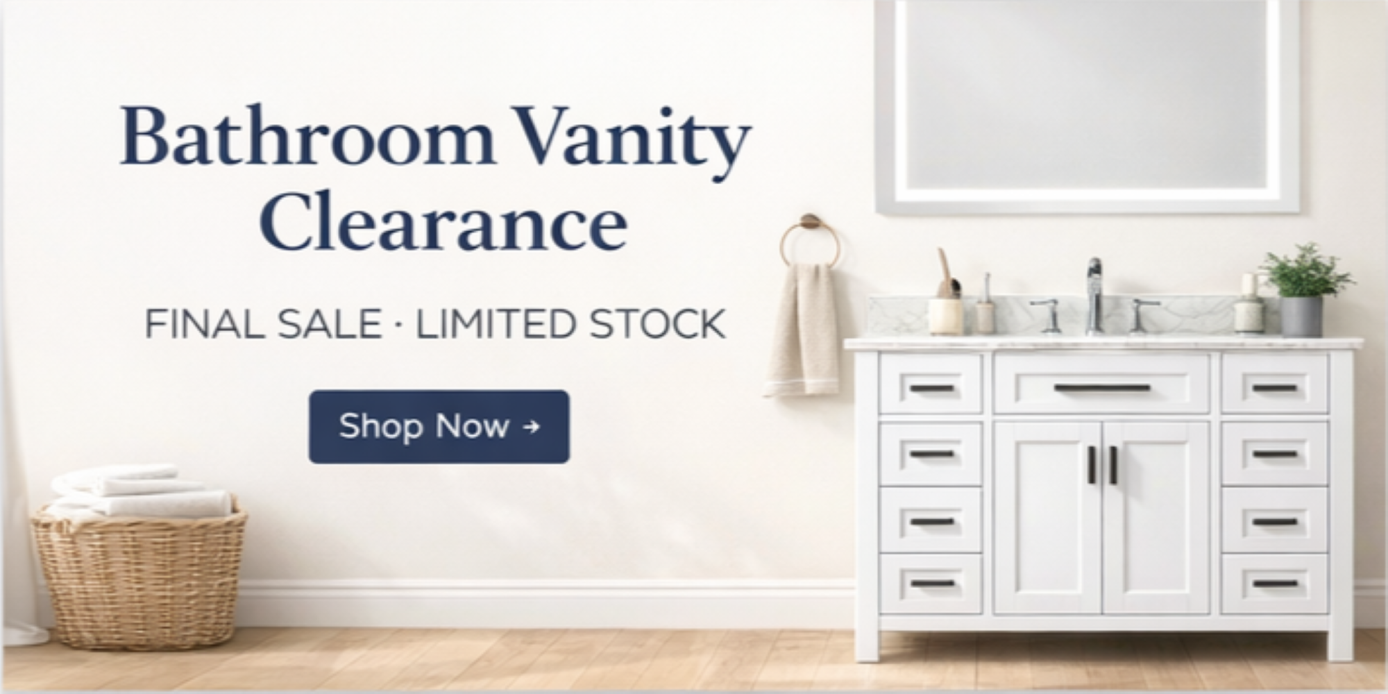 Bathroom Vanity Clearance