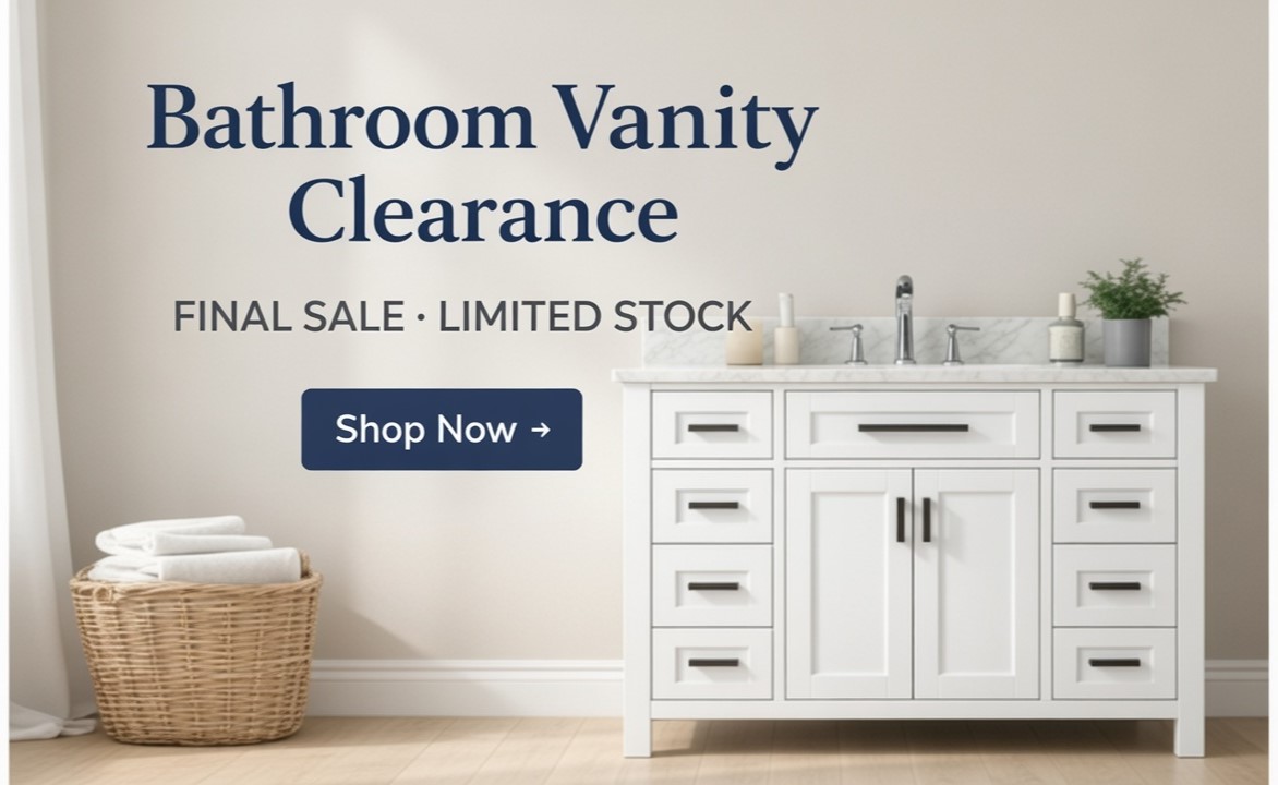 Bathroom Vanity Clearance