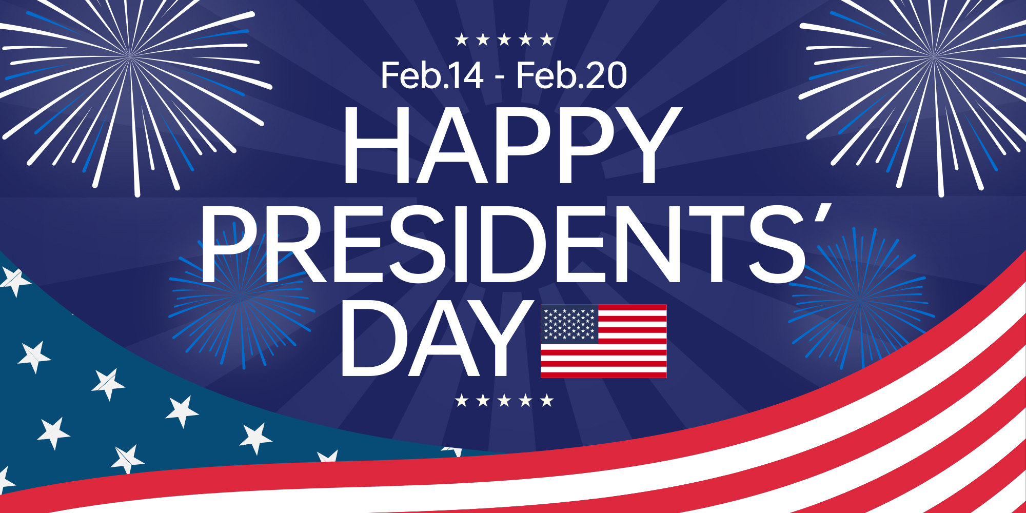 Presidents’ Day Sale