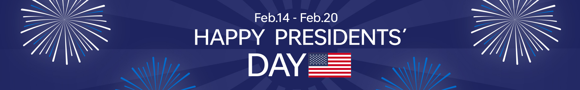 Presidents’ Day Sale