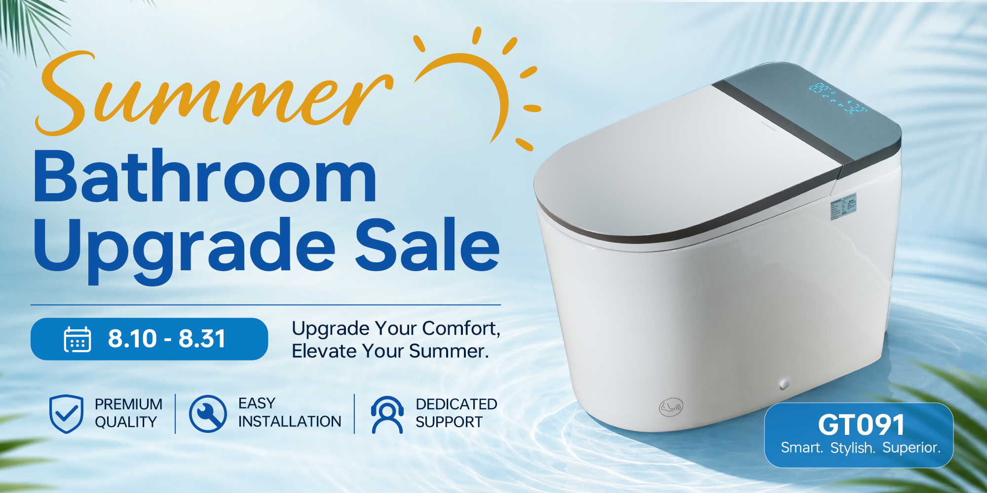 Summer Bathroom Upgrade Sale