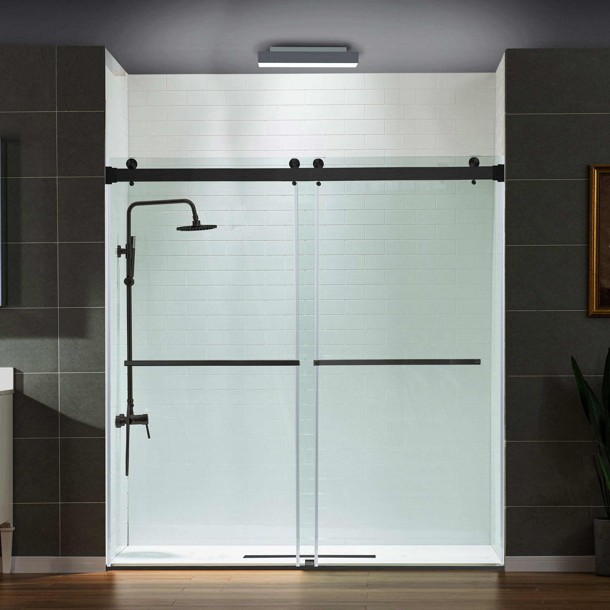 WOODBRIDGE Frameless Tub Doors 66-72